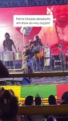 Pierre Onassis faz desabafo durante apresentação no Carnaval de Salvador