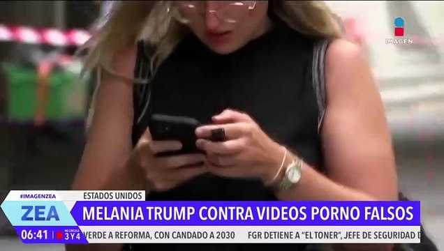 Melania Trump apoya proyecto contra los videos pornográficos generados con IA