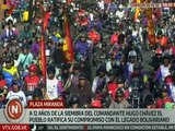 Pueblo venezolano conmemoró los 12 años de la siembra del Comandante Eterno Hugo Chávez