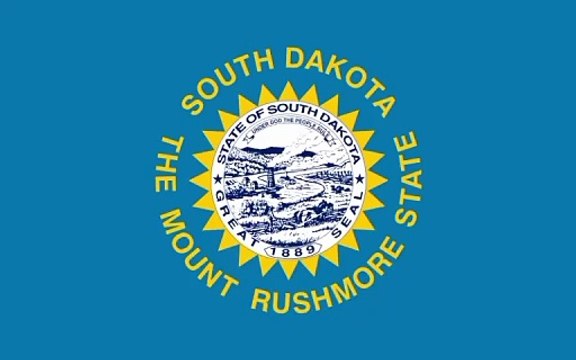 Flag of South Dakota. Bendera Dakota Selatan. South Dakota Flag. Flag of South Dakota State. Bendera Negara Bagian Dakota Selatan. South Dakota State Flag. Flag of State of South Dakota. State of South Dakota Flag.