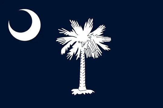 Flag of South Carolina. Bendera Carolina Selatan. South Carolina Flag. Flag of South Carolina State. Bendera Negara Bagian Carolina Selatan. South Carolina State Flag. Flag of State of South Carolina. State of South Carolina Flag. Bendera Karolina Selatan