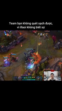 Team bạn không quét sạch được, vì illaoi không biết sợ #illaoi #trundle #lienminhhuyenthoai #leagueoflegends