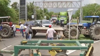 Primeras consecuencias del paro arrocero: problemas de movilidad y reducción de las reservas de gasolina