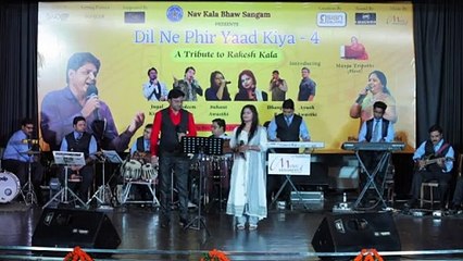Jhilmil Sitaron Ka Angan Hoga | Indu Thakur & Jugal Kishore live cover romantic song