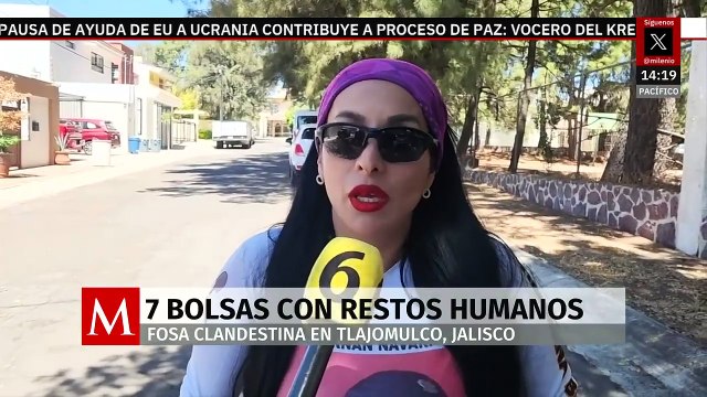 Hallan 7 bolsas con restos humanos en una fosa de Jardines de Santa Anita