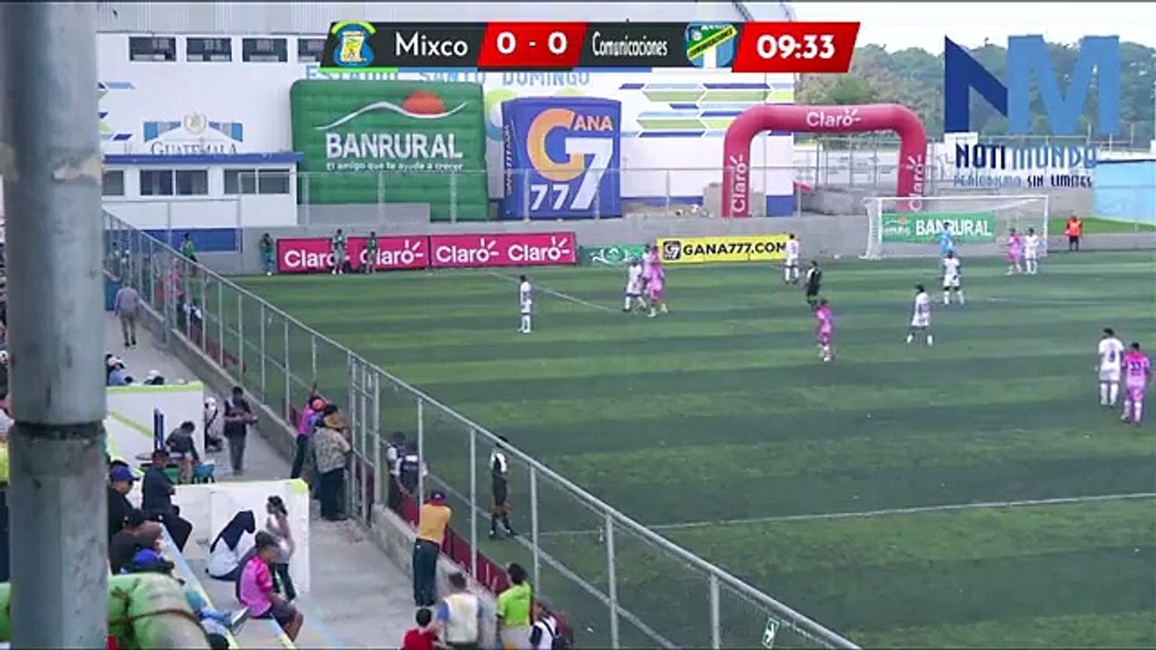 Mixco vs Comunicaciones Jornada 12 Torneo Clausura 2025