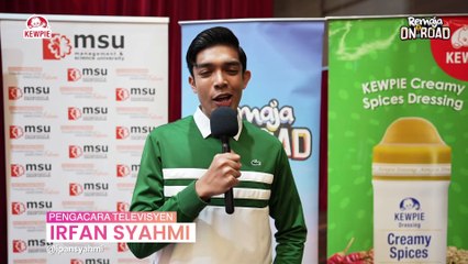 REMAJA ON ROAD Memang Happening Bersama KEWPIE Di MSU Shah Alam