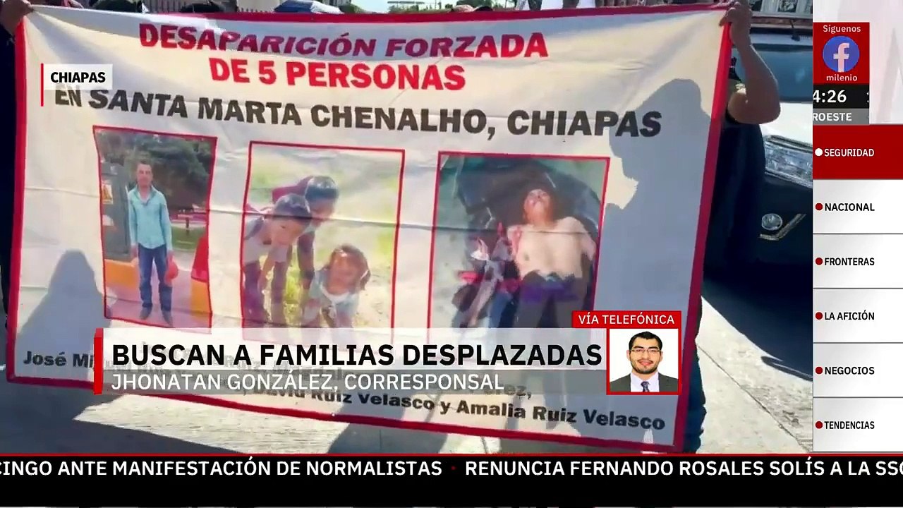 Buscan regresar a su hogar al menos 69 familias desplazadas de Chenalhó, Chiapas