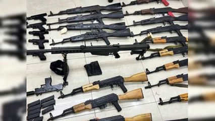 Hay varios detenidos por arsenal de armas que iba a Haití