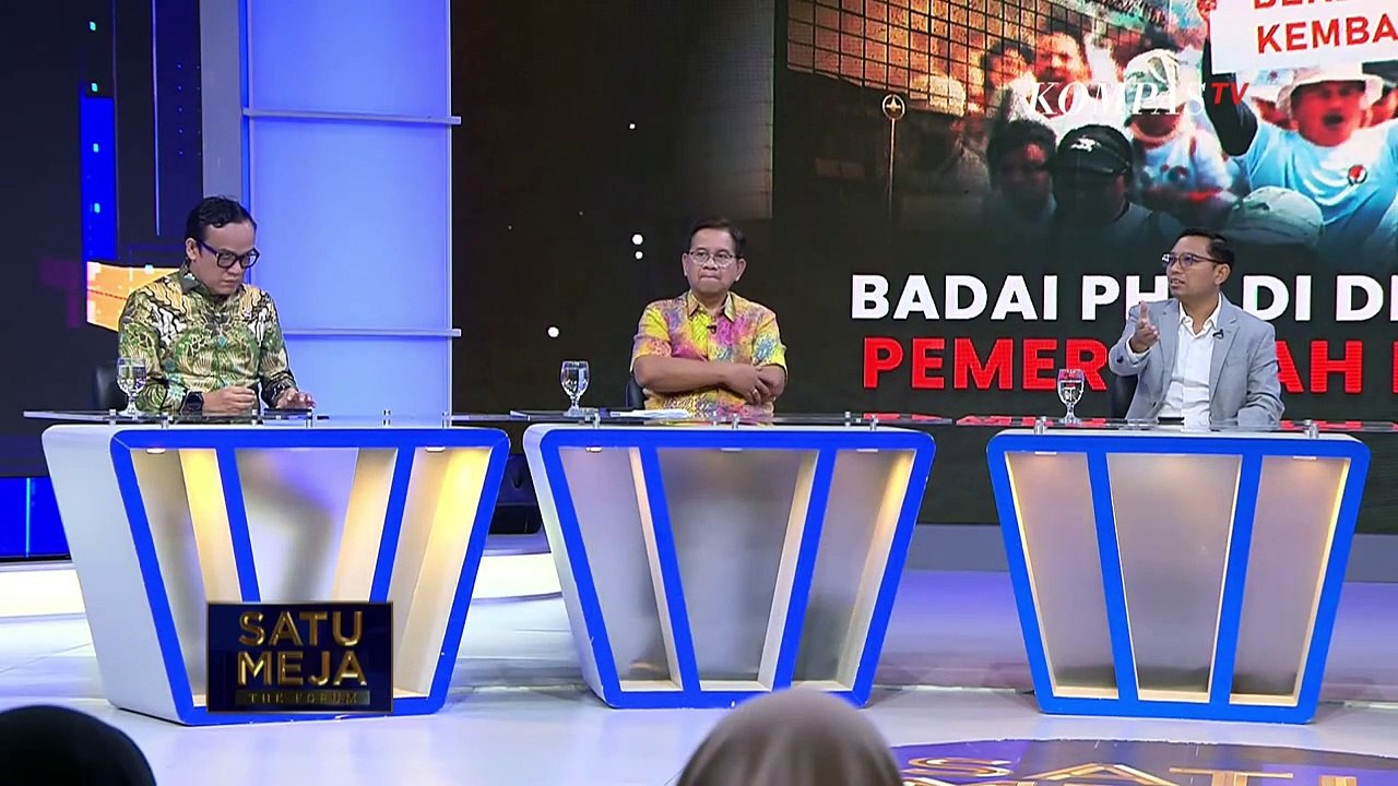 Pesan DPR Terkait Badai PHK: Pemerintah Mendorong Agar Tetap Kerja | SATU MEJA