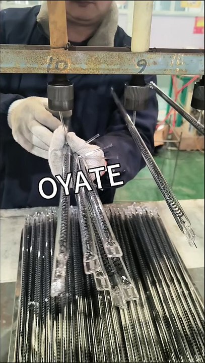 OYATE 1000w quartz infrared carbon fiber heating lamps infrared heater lamp for DTF printing