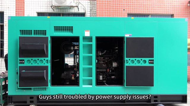 400KW cummins silent diesel generater set