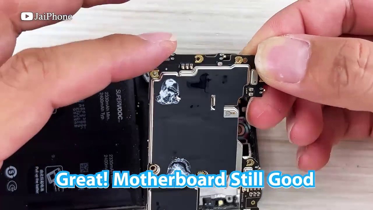 Restoring DESTROYED OnePlus 10T Found on the Road!  Restoration Broken Phone