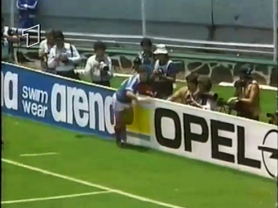 FIFA World Cup 1986 France v Germany FR 25 June 1986 ARD