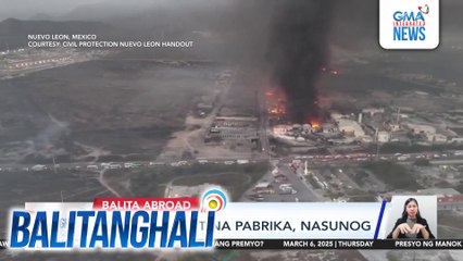 Magkakalapit na pabrika, nasunog | Balitanghali