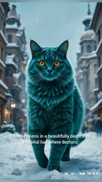 Miracle Rescue: Green Cat Gives Birth to Glowing Kittens After Dramatic Survival!