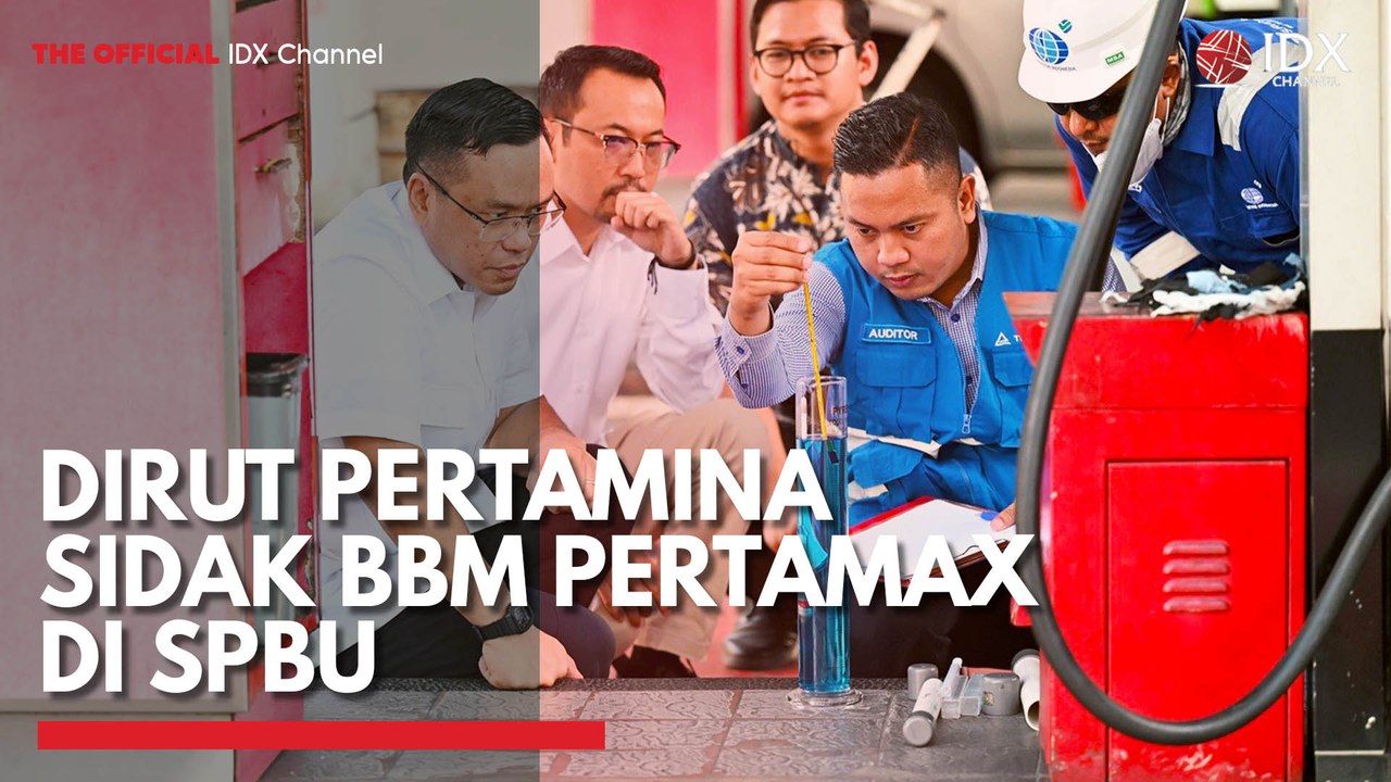 Dirut Pertaminan Sidak BBM Pertamax di SPBU