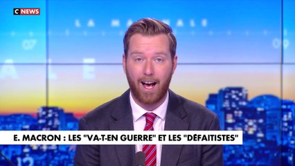 L'édito de Thomas Bonnet : «Emmanuel Macron : les "va-t-en guerre" et les "défaitistes"»