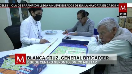 Conoce a Blanca Cruz, general brigadier del Centro Gerontológico Militar