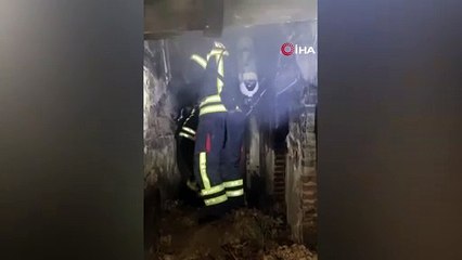 Mersin’de ev yangını yaşlı adam yaşamını yitirdi