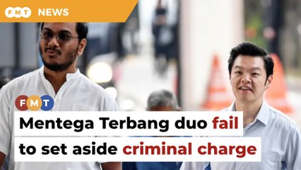 Mentega Terbang director, producer fail to set aside criminal charge