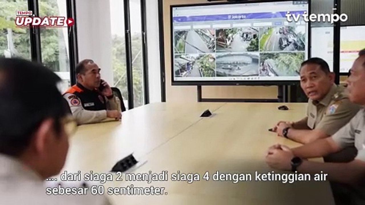 Pintu Air Manggarai Berstatus Siaga 4, Pramono Anung: Kondisi Jakarta Telah Normal Kembali