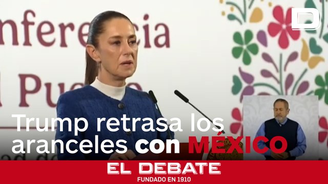 Trump retrasa los aranceles al sector automotriz de México y Canadá mientras espera para dialogar con Claudia Sheinbaum
