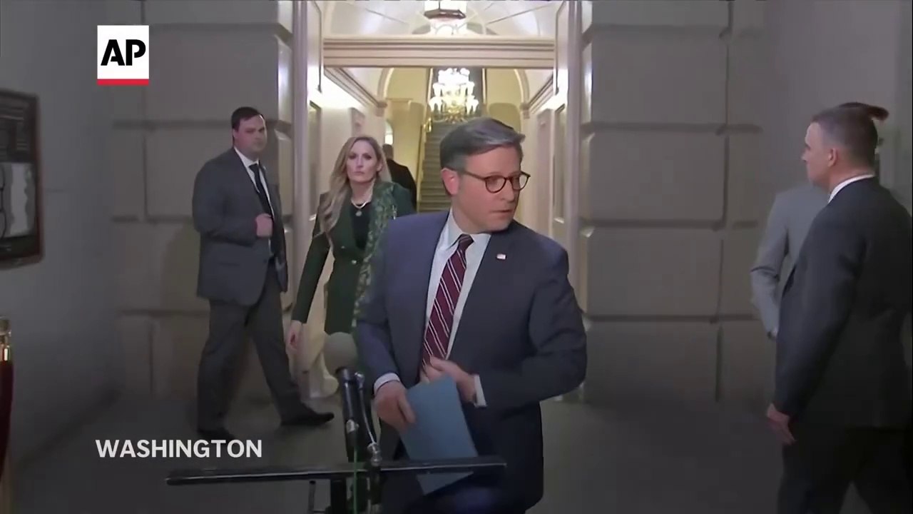 House Speaker Johnson eyes short term government funding deal as deadline nears