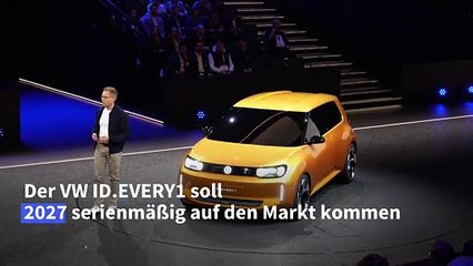 VW stellt E-Auto für 20.000 Euro vor
