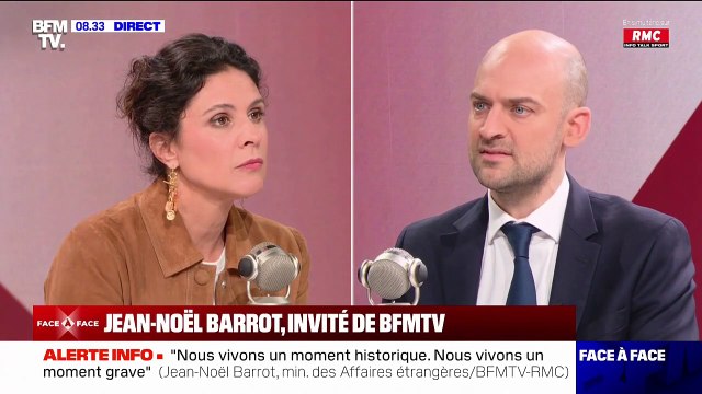 Guerre en Ukraine: La ligne de front ne cesse de se rapprocher de nous , assure le ministre des Affaires étrangères Jean-Noël Barrot