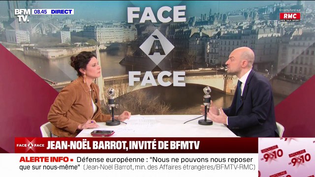Dissuasion nucléaire: Aucun partage de la décision , réaffirme Jean-Noël Barrot