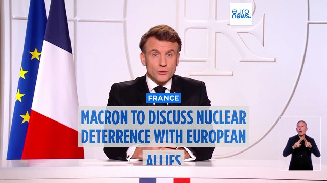 Macron to discuss nuclear deterrence with European allies, says Russia a threat to France and Europe