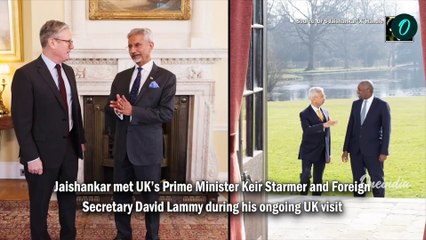 ലണ്ടനില്‍ ജയശങ്കറിന് നേരെ ആക്രമണ ശ്രമം നടക്കുന്നതിന്റെ ദൃശ്യങ്ങൾ |  S Jaishankar London Visit