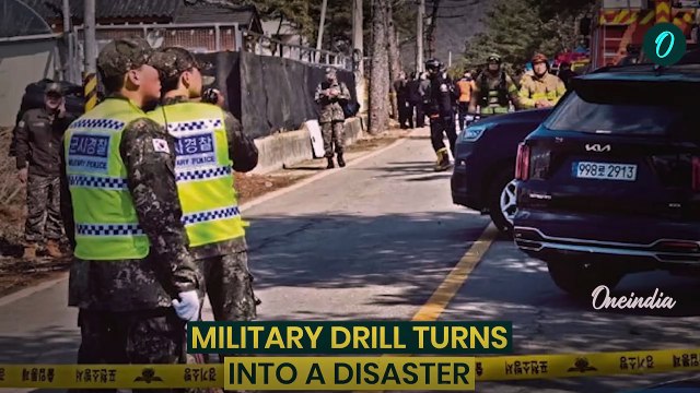South Korean Fighter Jet Accidentally Drops Bombs, Injuring Civilians During Military Training Drill