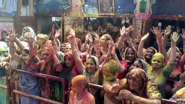 फागोत्सव 2025: श्रद्धालुओं ने ठाकुरजी संग खेली होली, वीडियो में देखें मथुराधीश मंदिर में उड़ते रंग-गुलाल