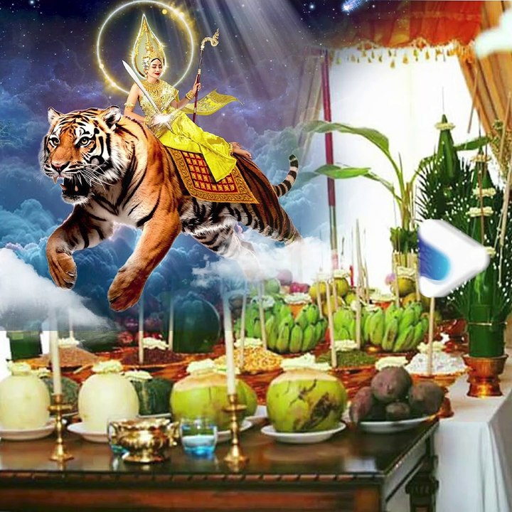 ត្រៀមទទួលទេវតាឆ្នាំថ្មី ព្រះនាង «គោរាគៈទេវី» នឹងយាងចុះមកចំពេលទៀបភ្លឺ នៅថ្ងៃច័ន្ទទី ១៤ មេសា