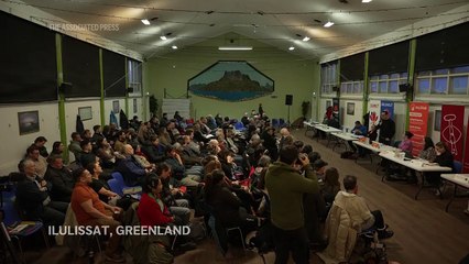 Greenland residents react to Trump vowing to acquire the territory