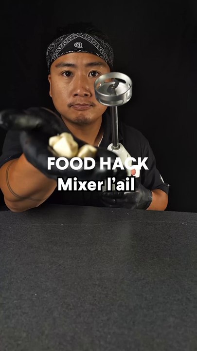 Food hack mixer l'ail