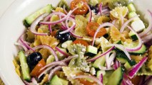 ENSALADA de pasta - Receta ligera y rápida para alegrar el día a cualquiera