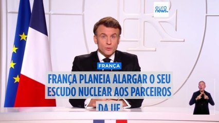 Emmanuel Macron afirma que "a Rússia é uma ameaça para França e para a Europa"