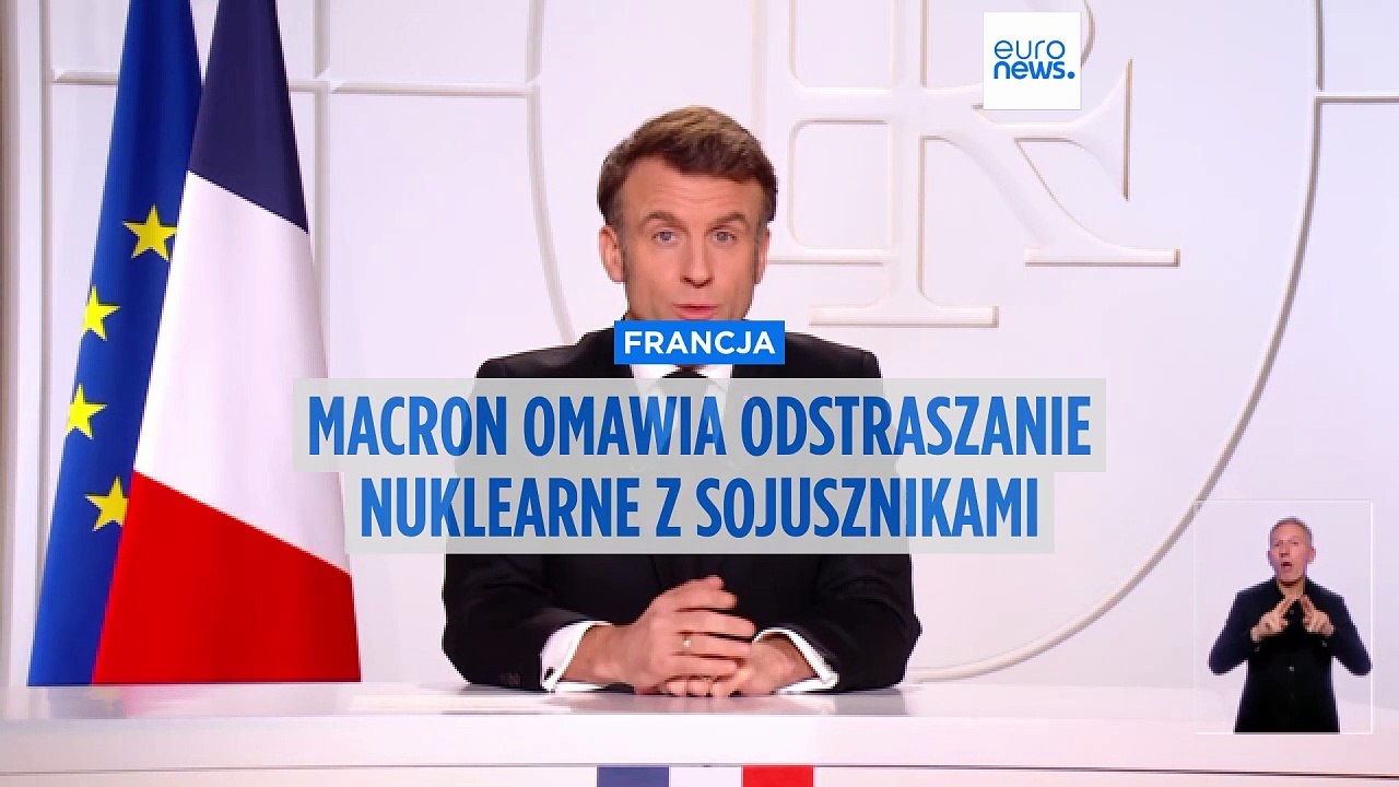 Macron wzywa do wzmocnienia europejskiego bezpieczeństwa w obliczu zagrożenia ze strony Rosji