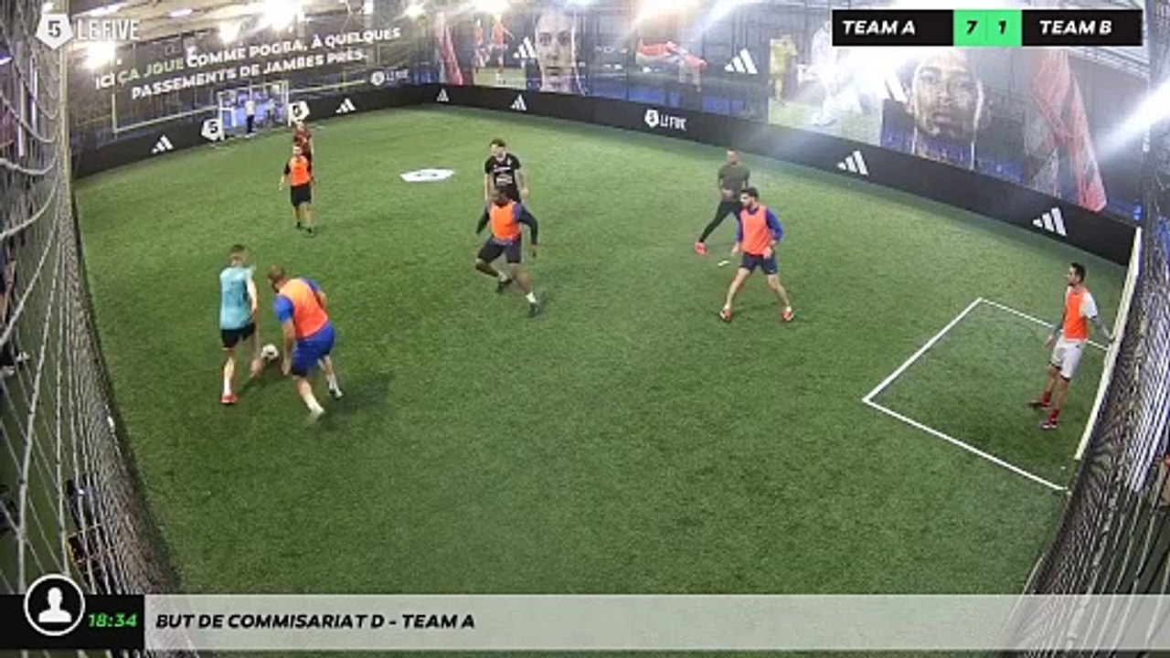 But de Commisariat D - Team A
