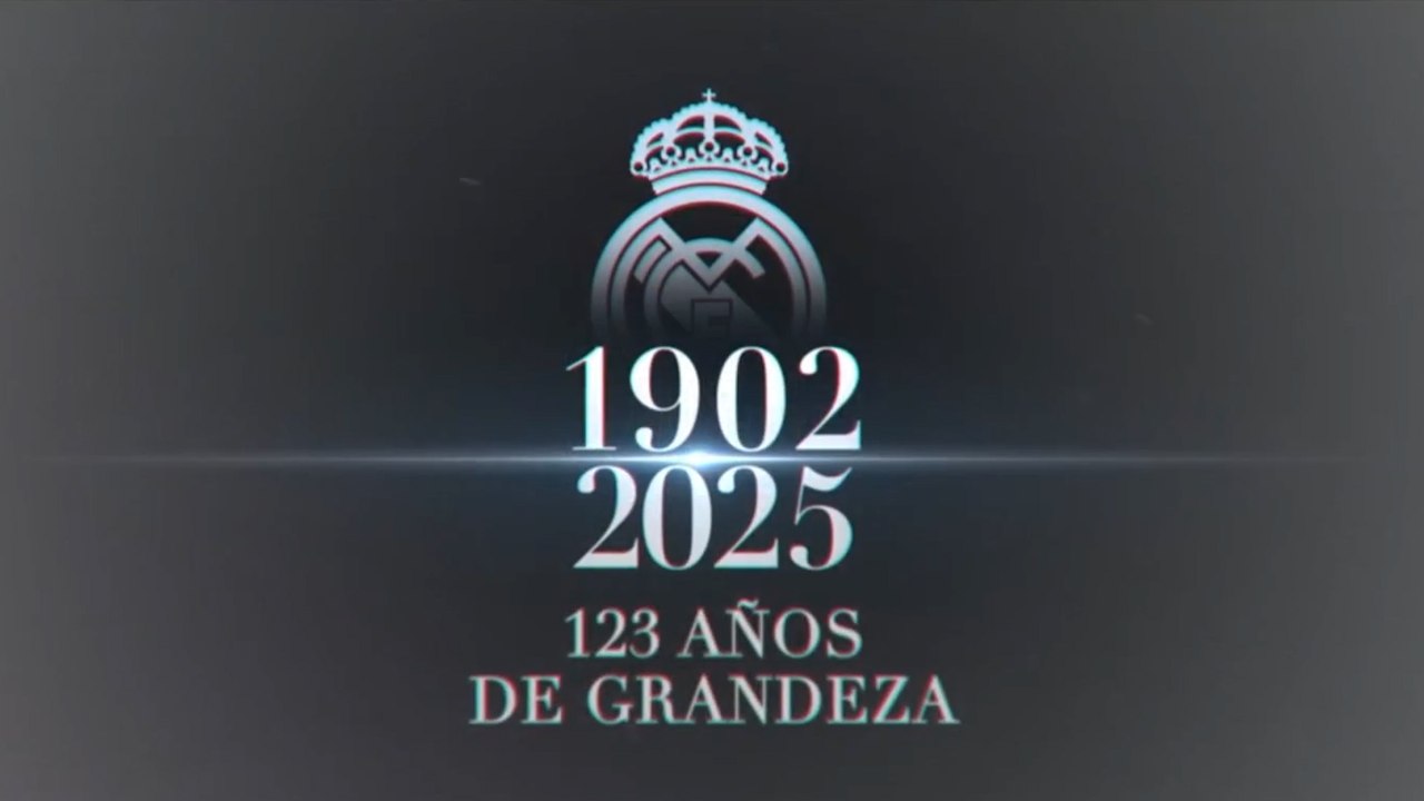 El Real Madrid celebra sus 123 años de historia con un épico vídeo: 7 minutos de puro madridismo