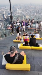 Experience breathtaking views at Mahanakhon Skywalk