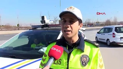 Yapay zeka hız sınırını affetmiyor! 6 şeritli yolda anlık tespit