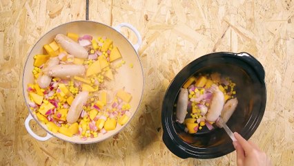 Slow Cooker Sausage Casserole | Recipe