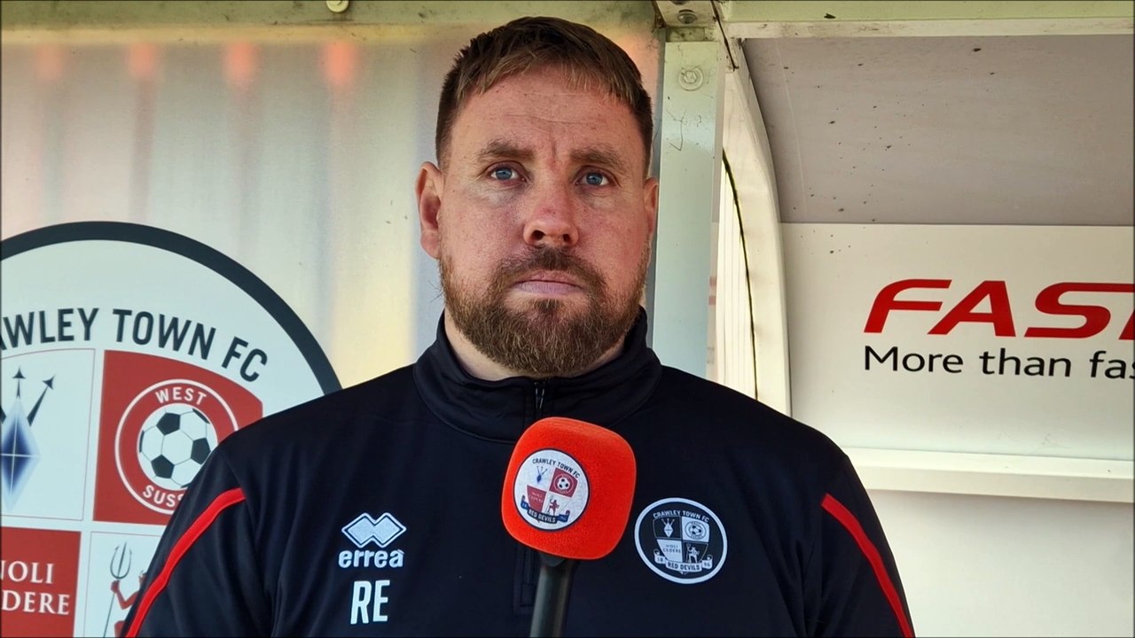 Crawley Town boss Rob Elliot's rallying call after tumultuous week off the field