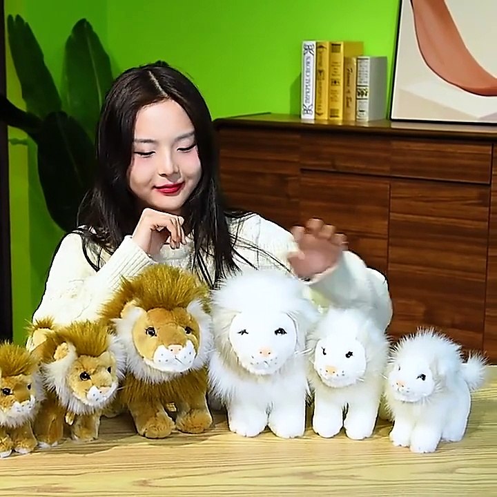 Wholesale customization beautiful 6 inches soft stuffed simulation hair plush doctor lion jungle animal doll with doctor hat