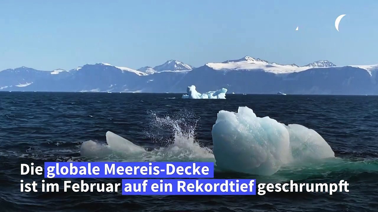 Globales Meereis schrumpft auf Rekordtief