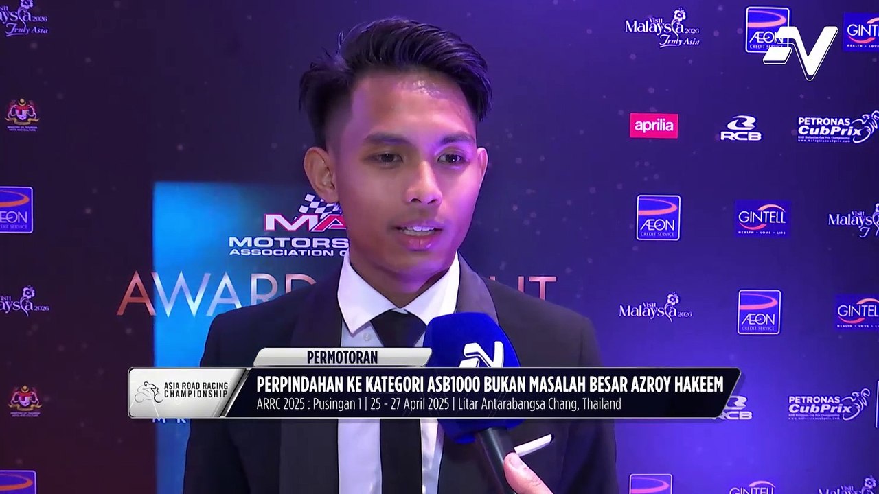 Perpindahan ke kategori ASB1000 bukan masalah besar Azroy Hakeem